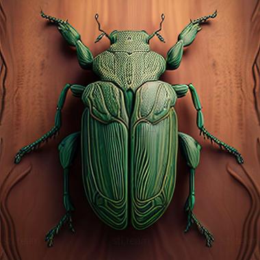 3D model Chrysina limbata (STL)